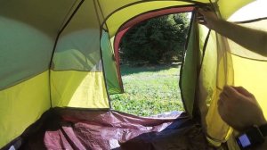 Naturehike Cloud Peak 2 с T-образным входом . Установка-Обзор