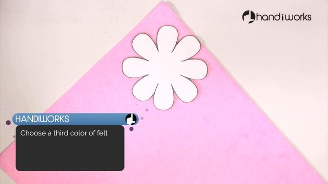 Flower Wall Decorations | Felt Anemone Brooch | HandiWorks #60 смотреть онлайн