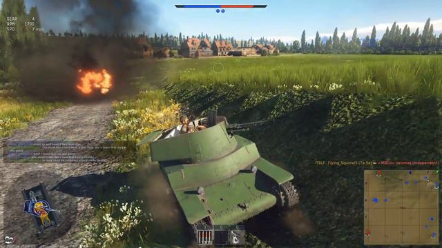 War Thunder - Type 4 Ho-Ro "Fight At High Noon!" смотреть онлайн