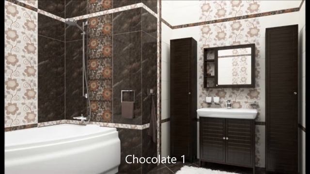 Интерьер ванной комнаты. Керамическая плитка. Часть 2 смотреть онлайн