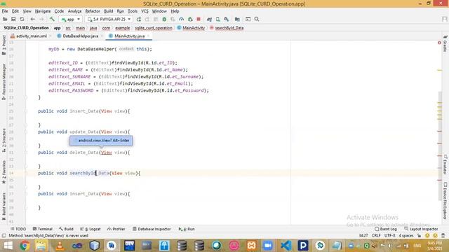 SQLite CURD Operation - Part 03 смотреть онлайн