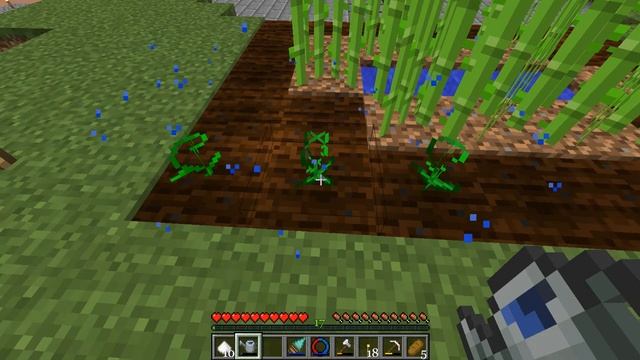 Островной мир - Mystical Agriculture и основы AE2 #12 (Minecraft)