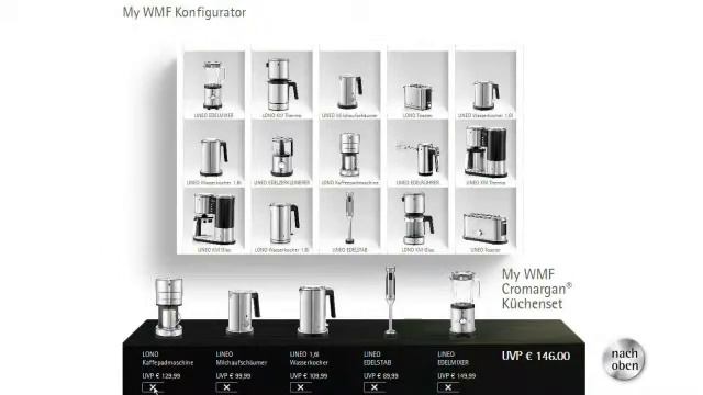 Konzeptvideo zur Konfiguratorfunktion von myWMF смотреть онлайн