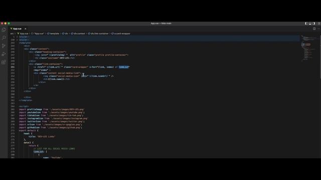 Building My Own Link Page ( Vue.js) смотреть онлайн