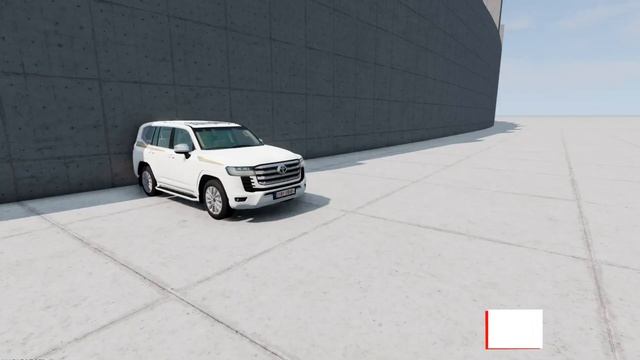 Toyota Land Cruiser VS Lexus LX570 ? 200 km/h ? BeamNG.drive CRASH test смотреть онлайн