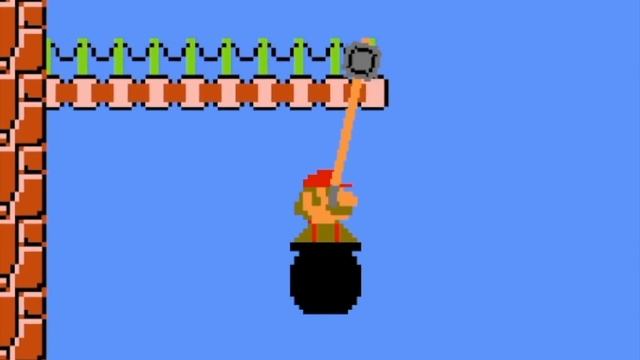 Super Mario Bros., but It's Getting Over It?! смотреть онлайн