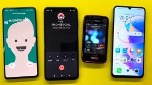 Honor X7a Calling Samsung Old Wave Y / Samsung A51 Calling Xiaomi Redmi Note 9S, Incoming Call