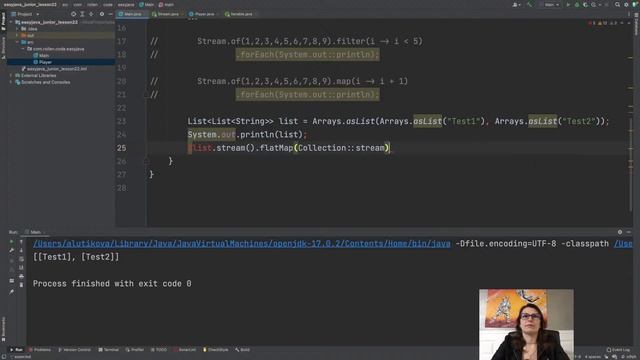 Easy Java – Junior - Урок 22 – Оператор двойного двоеточия :: ( квадроточие) и Stream API смотреть онлайн