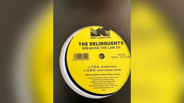 The Delinquents - b2. GBH (Groovy Bouncy House) смотреть онлайн