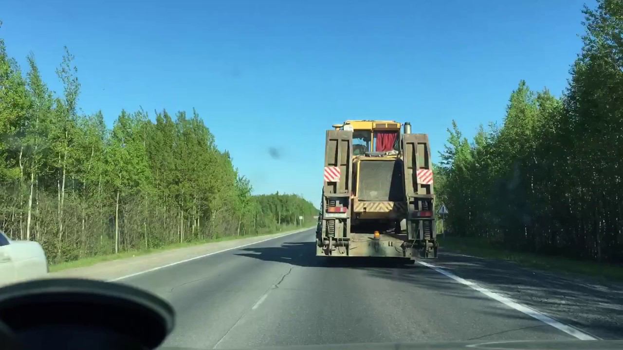 Дорога с Сургута в Нижневартовск!