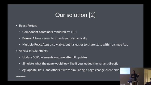 Scaling React SSR into the millions by removing React смотреть онлайн