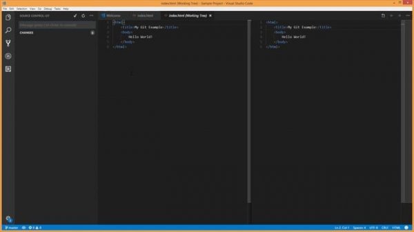 How to commit changes and push them in Visual Studio Code