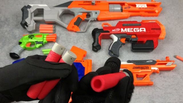 Toy Guns Box of Toys Nerf Accustrike Dart Blasters смотреть онлайн