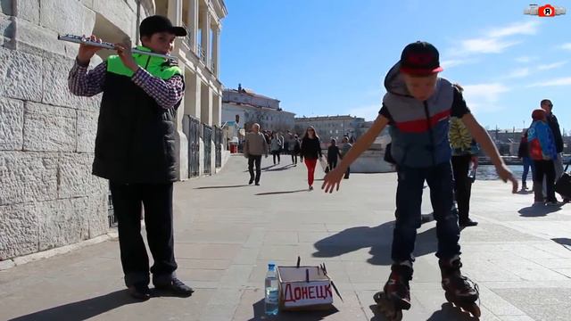 Миша из Донецка. Гимн России. Севастополь смотреть онлайн