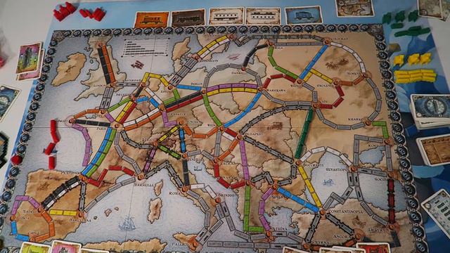 Como jugar a Ticket To Ride (Viajeros al tren) por Juaki смотреть онлайн