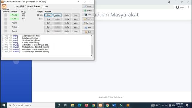 Part 4 Desain Halaman Masyarakat - Aplikasi Pengaduan Masyarakat смотреть онлайн