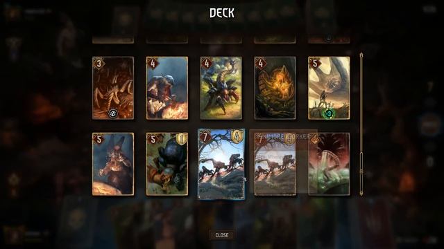 Gwent: Monsters Insectoid deck Gameplay смотреть онлайн
