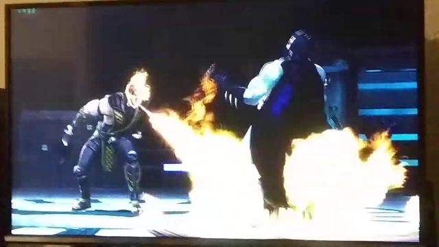 Mortal Kombat Vs DC Universe (XBOX 360) Scorpion Toasty Fatality смотреть онлайн