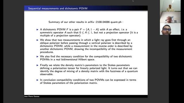 TALK SERIES [3] | Speaker: Prof. Jean Pierre Gazeau смотреть онлайн