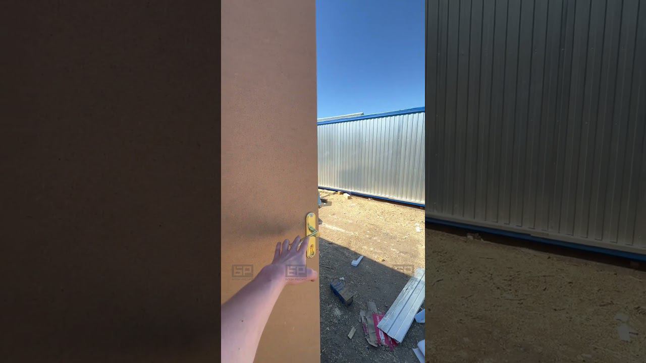 Бытовка пост охраны ПО-4 в OSB смотреть онлайн