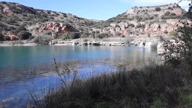 España paisajes naturales Lagunas de Ruidera Albacete España Ruidera lagoons of Albacete Spain смотреть онлайн