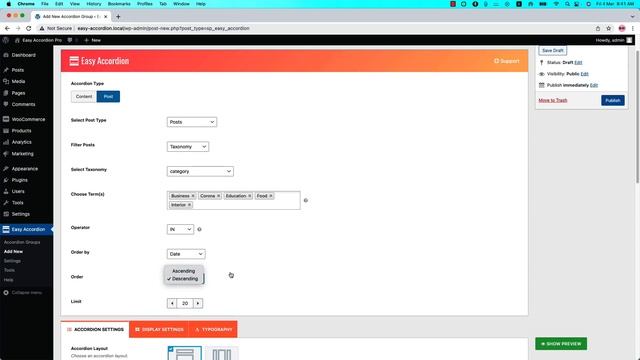 Easy Accordion Pro - How To Create Accordion from Posts & Taxonomy смотреть онлайн