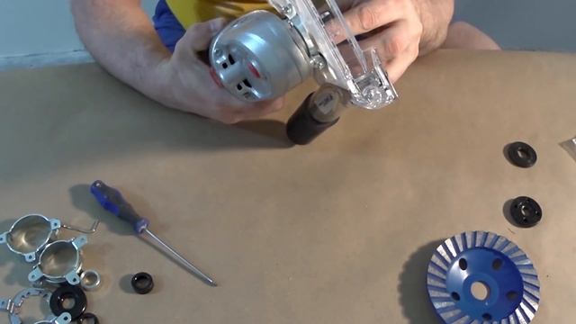 Универсальный кожух для болгарки с пылеотводом смотреть онлайн