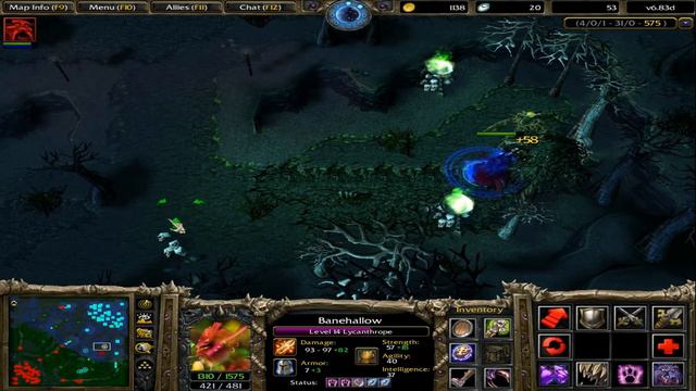 DotA 6.83d - Lycan Beyond GODLIKE! (ULTRA KILL) смотреть онлайн