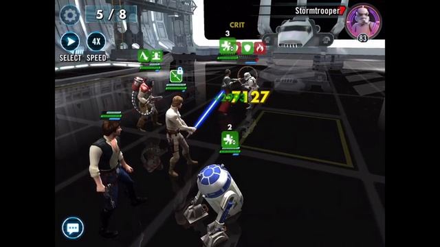 Star Wars Galaxy of Heroes: Assault Battles, Military Might (Bonus Tier) смотреть онлайн