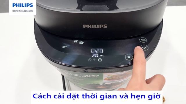 Nồi áp suất đa năng Philips HD2151/66 смотреть онлайн