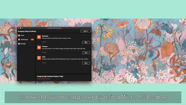 SONY IMAGING EDGE DESKTOP - REMOTE: control your camera from your computer HOW-TO TETHER | a7Rii смотреть онлайн