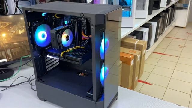 62000₽, i5 10400F, 32Gb, ssd 512Gb, GeForce RTX 3060 12Gb смотреть онлайн