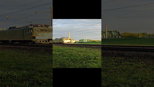 ЭЛЕКТРОВОЗ ВЛ11м -225 СЛЕДУЕТ РЕЗЕРВОМ ПО СТ ЛЮБЕРЦЫ#shorts #ржд #поезд #транспорт #железнаядорога