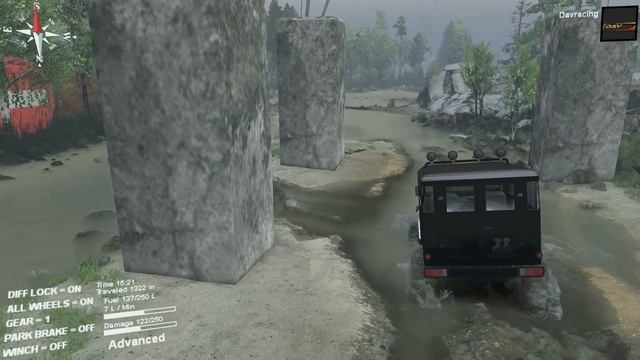 Spintires Mods/in cab view trail run/Toyota смотреть онлайн