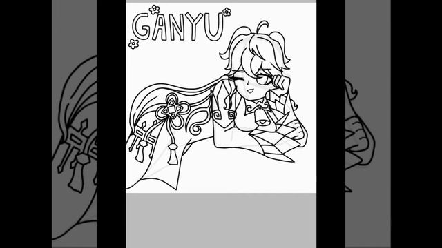 Геншин импакт|Гань Юй|Персонаж Геншин импакт|Speedpaint|Genshin Impact смотреть онлайн