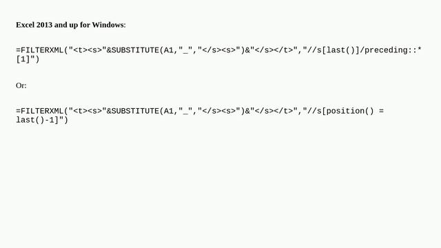 Extract Text after Second Underscore in Excel from right side смотреть онлайн