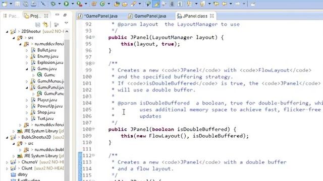 Java разработка игры с нуля - Конструктор - Часть 2 смотреть онлайн