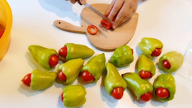 Заготовка свежего болгарского перца смотреть онлайн