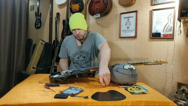 Лады 4,3мм Отстройка гитары DEmelyanov