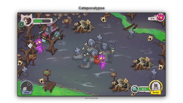 Catapocalypse Game | ZombieCats Team | GlobalGameJam2020 смотреть онлайн