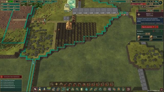Timberborn Playthrough | A New Game | part 1 смотреть онлайн