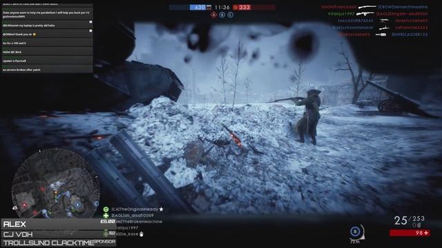 Battlefield 1: 80 Kills 0 Deaths on In the name of the Tsar DLC (PS4 PRO Multiplayer Gameplay) смотреть онлайн