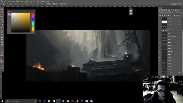 Environment sketch -- Dark Souls castle. Part I [ENG-RUS] смотреть онлайн