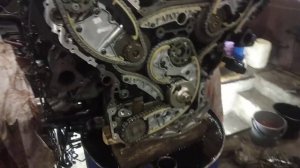 Замена цепей Audi A6 C6 2.7 TDI BPP