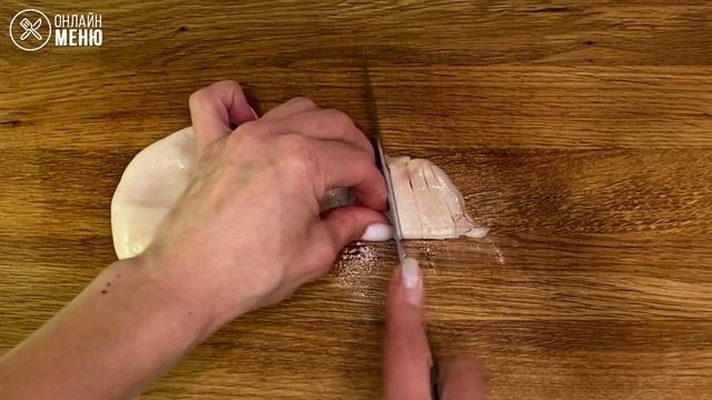 Кальмары жареные с луком смотреть онлайн