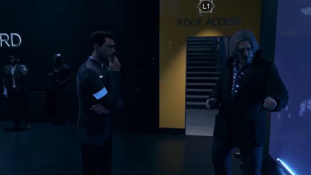 Detroit Become Human "Hank decides to try Connor coin moves" смотреть онлайн
