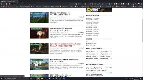 How to install MINECRAFT SHADERS!!! | Minecraft Java Edition