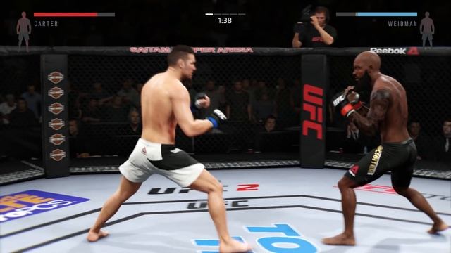 EA SPORTS UFC 2 CAREER MODE EP 21 - KICK HIM IN THE FACE CHALLENGE VS CHRIS WEIDMAN | iPodKingCarte смотреть онлайн
