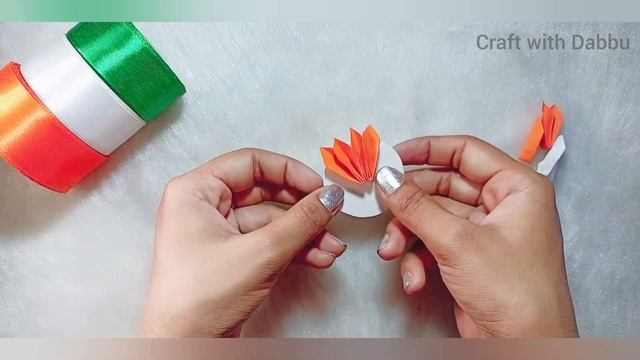 DIY- Independence Day Craft Ideas ??/ 3 Easy Tricolor Badge / Indian Flag Paper Badge Making /Flag смотреть онлайн