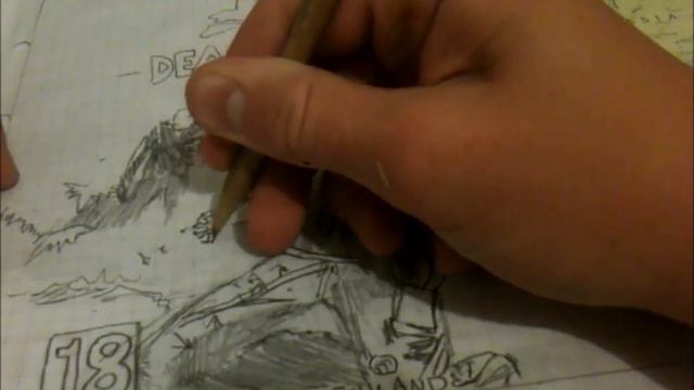 Speed drawing - dead island cover смотреть онлайн